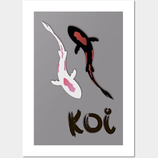 Koi Posters and Art